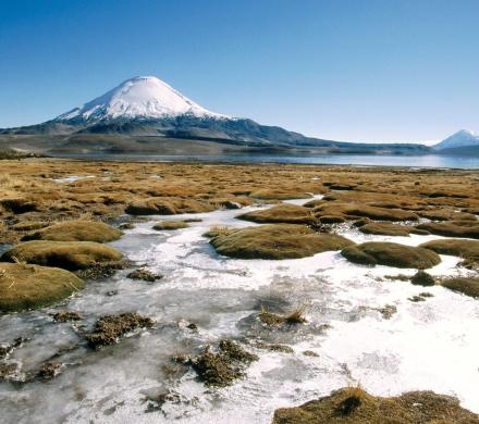 Lago Chungará Altiplano de Chile